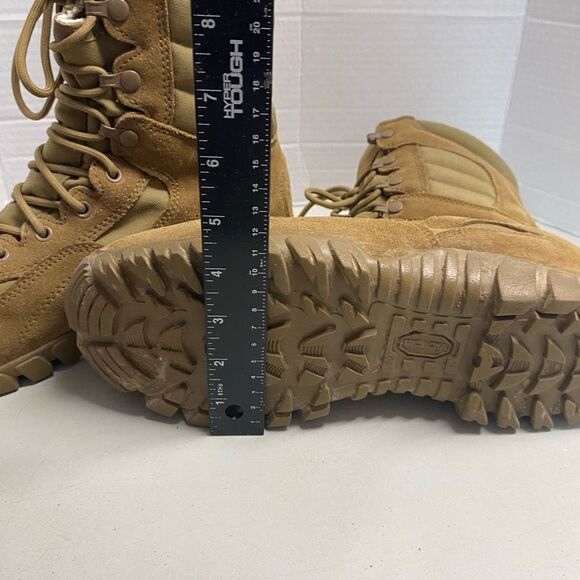 VIBRAM StyleTR 550WPINS Men’s Thinsulste Tactical Boot Size 10R Tan Suede - Picture 7 of 12